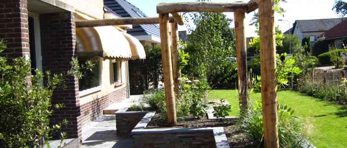 Moderne Tuin in Limmen foto 2